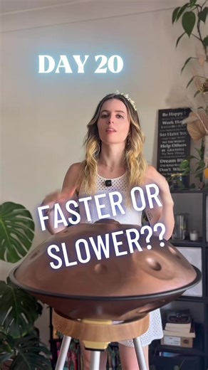 Which Handpan Tune Sounds Better: Faster or Slower?