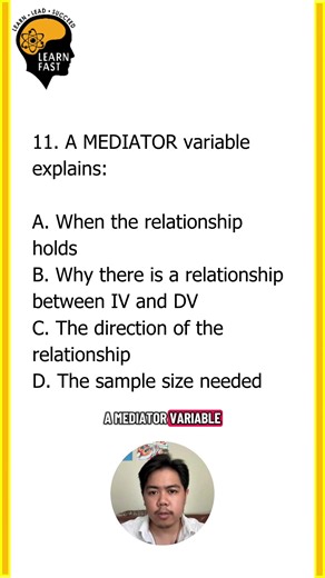 Mediator vs Moderator Variables: Psychometrician Board Exam Refresher