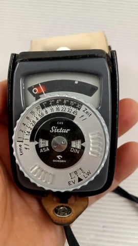 Gossen Sixtar Cds Light Meter: Film Camera Accessory, West Germany - Etsy