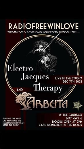 Electro Jacques Therapy — Live Tonight at Radio Free Winlove