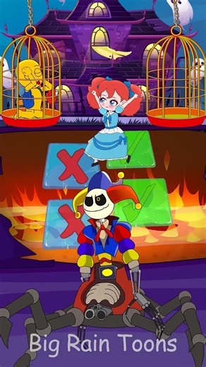 Poppy Playtime Challenge 👻 Can Lily Escape the Haunted House? #poppyplaytimechapter5 #animation