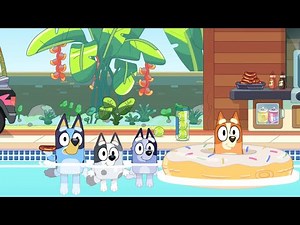 Bluey's Pool Party 🏖️ | Fun in the Sun with Bluey & Friends!