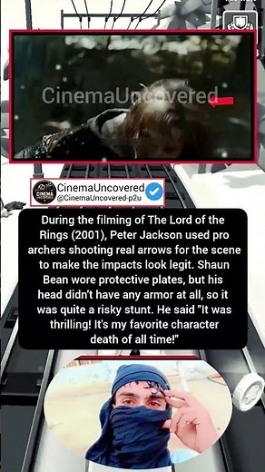 Real Arrows Were Fired at Sean Bean?! 😱🏹 | The Lord of the Rings