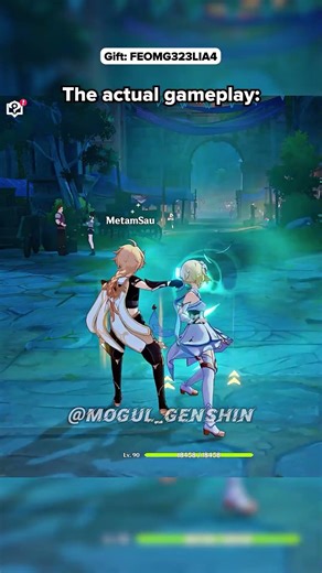 How come I can never pull off those kinds of moves when I play the Traveler? 😤（gift：FEOMG323LIA4）