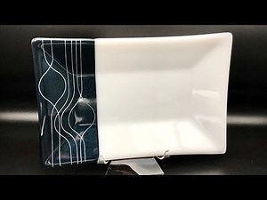 A Twist on Stringers in a Fused Glass Platter