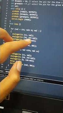 Final Activity 1 - Lesson 19 Arduino - RAINBOW LED