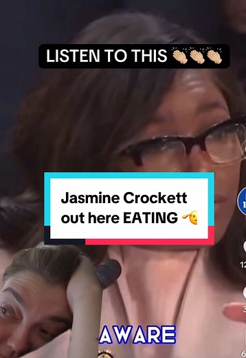 Waking up in Australia when there’s a cyclone but tornado Jasmine Crockett has been hitting the US hard while you were sleeping 👏🏼💀🫡 #jasminecrockett #djt #uspolitics #worldnews