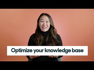 One easy way to optimize your customer knowledge base