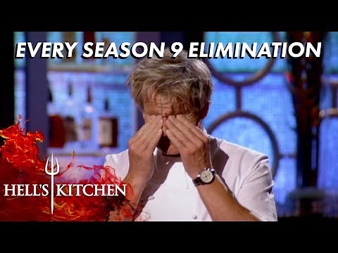 Every Series 9 Elimination On Hell's Kitchen