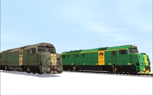 Trainz澳大利亚DL型内燃机车(ANR公司)DLC展示