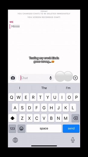 This probs wont go viral😢#crush #fyp #viral #textingmycrush #foryoupage #foryou 🙈🙈