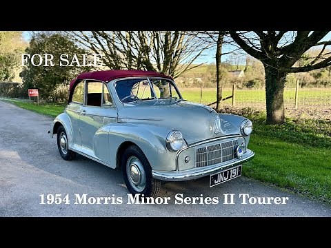 1954 Morris Minor Series II Tourer offered for sale with Robin Lawton Vintage & Classic Cars