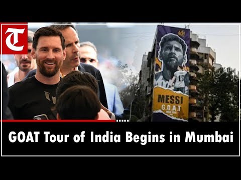 LIVE Lionel Messi GOAT India Tour Day 2 Padel Match at CCI Mumbai
