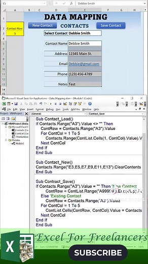Learn how to do DATA MAPPING in Excel!#vba #excel #microsoftexceltricks #exceltips #microsoftexcel #excelforfreelancers