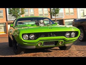Amazing MUSCLE CARS Show Up to This Meet!! *INSANE V8 STARTUPS*