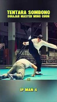 Tentara Sombong Dihajar Master Wing Chun‼️