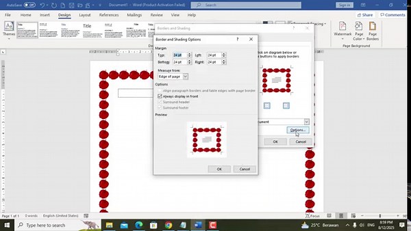 How to Create a Stylish Page Border in Word
