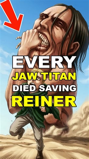Every Jaw Titan died to save Reiner in Attack on Titan