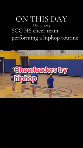 Cheerleaders Embrace Hiphop Dance Moves