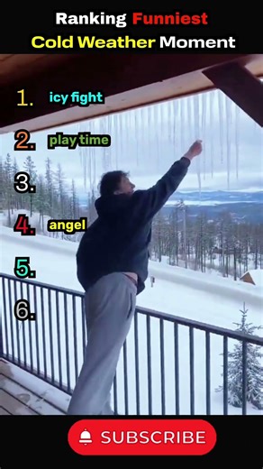 Ranking Best Winter Moments 🥶 #funny #fails #hilarious