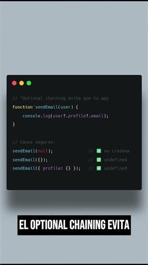 14 - Optional Chaining (Javascript)
