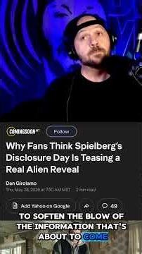 Spielberg Has Known About Aliens Since 1978 #shorts
