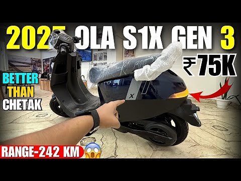 2025 New OLA S1X Gen 3 Full Review🥳| New Changes, Price & Range | ola s1X 4 kwh review