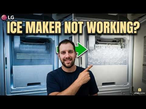 LG Ice Maker Not Working? 5 Fixes That Work (80% DIY Success!)