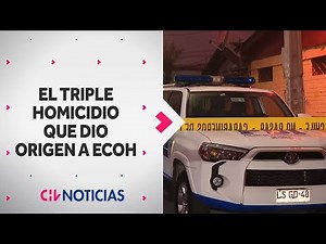 El triple homicidio en La Granja que dio origen al ECOH (Equipos de Crimen Organizado y Homicidios)