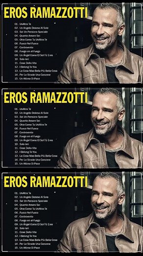 Eros Ramazzotti live - Eros Ramazzotti greatest hits full album 2024 - Eros Ramazzotti best songs