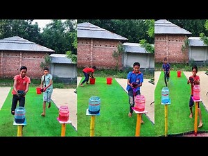 un Water Game Challenge for Kids | Outdoor Activity