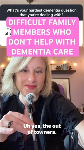 Difficult family members in dementia caregiving