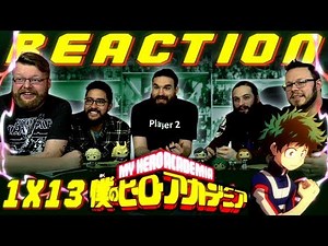My Hero Academia [English Dub] 1x13 REACTION!! "In Each Of Our Hearts" Season Finale