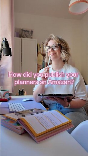 How I design and publish planners and journals with Amazon KDP #amazonkdp #selfpublishing