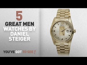 Top 10 Daniel Steiger Men Watches [ Winter 2018 ]: Daniel Steiger 24K Gold Ingot Men's Watch -