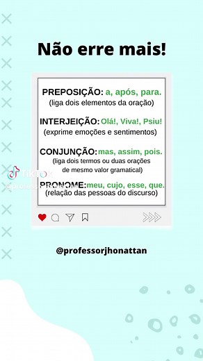 Dicas de português: Preposição, conjunção, e interjeição explicadas!