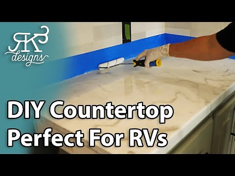 DIY Countertop That's Perfect For RVs | RK3 Designs