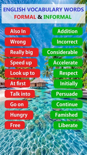 English Vocabulary Words | jason lesson tv