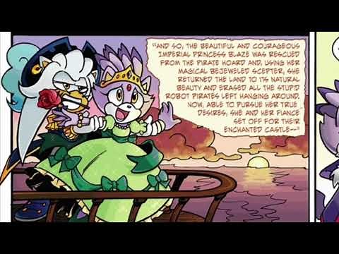 Marine the Raccoon Moments from Sonic Archie Comics