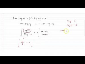 The solution of the differential equation `sinxcosy dy + cosx siny dx= 0` is