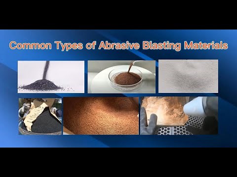 Common Types of Abrasive Blasting Materials