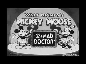1933 Mickey Mouse cartoon - The Mad Doctor