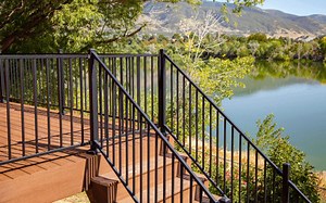 Excalibur Galvanized Steel Railing Panel by RDI