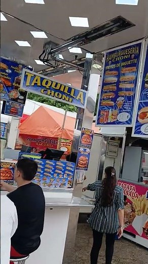 Seville April Fair 2026: Fast Food Stalls on Hell Street #fastfood #food
