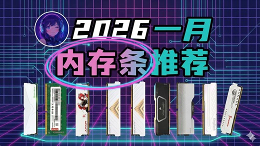 ⚠️内存条疯涨！2026开年避坑指南，这20款DDR4/DDR5谁才是智商税？
