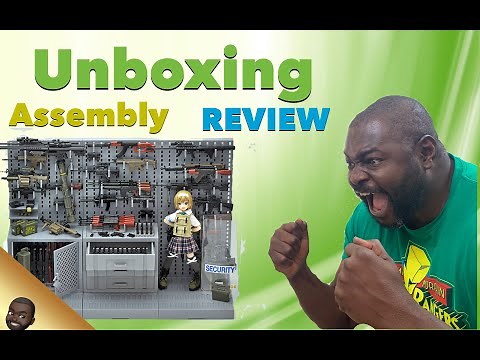 Tomytec Little Armory Gun Rack | Unboxing, assembly, & review