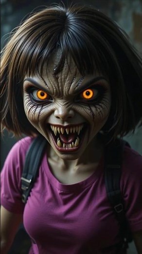 Horror Version Dora The Explorer! #scary #creepy #fakesituation