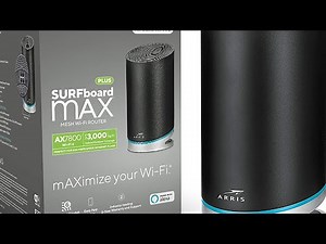 ARRIS SURFboard mAX W30 Tri-Band Mesh Ready Wi-Fi 6 Router | AX7800 Wi-Fi Speeds up to 7.8 Gbps