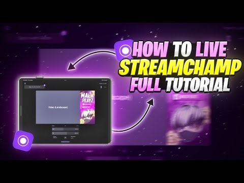 How to Live Stream on iOS How to Live Stream for iPhone/iPad on YouTube StreamChamp Full Tutorial