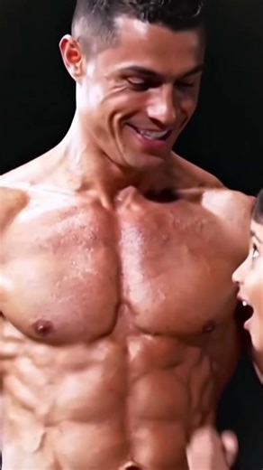 Ronaldo six pack abs